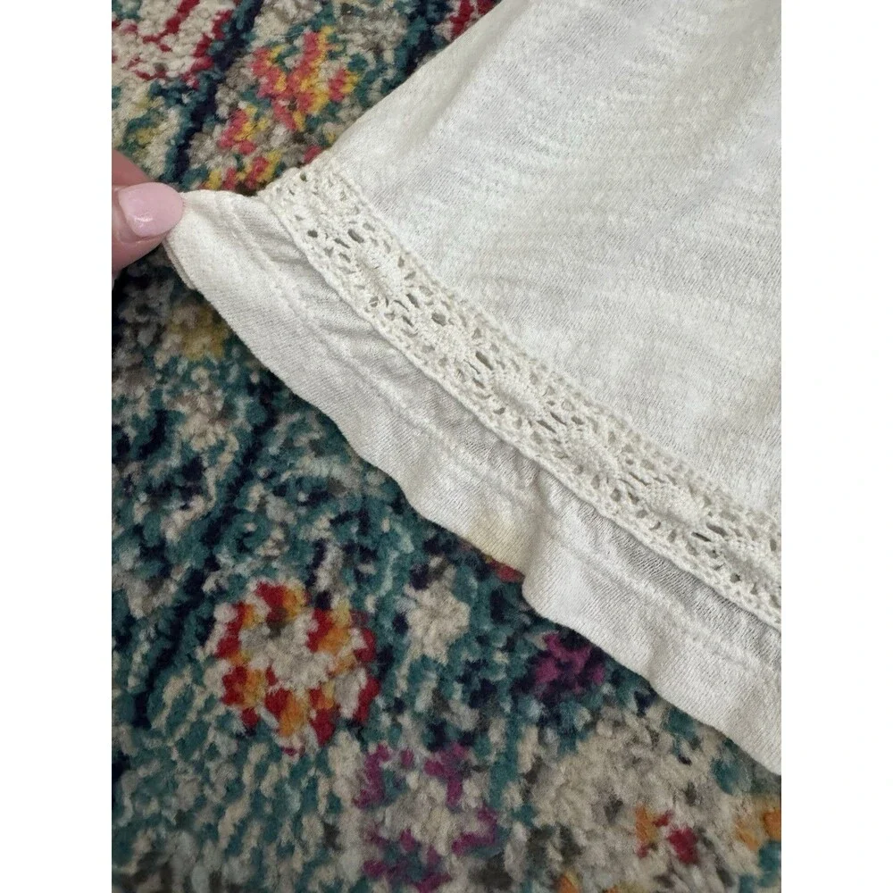 Free People To The‎ Left Off The Shoulder Top Floral Embroidery XS